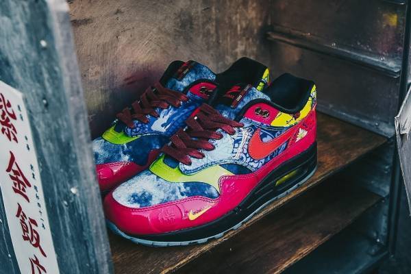 ナイキ“中国の陶磁器”着想のスニーカー「エアマックス 1 プレミアム“CNY”」アトモスで販売