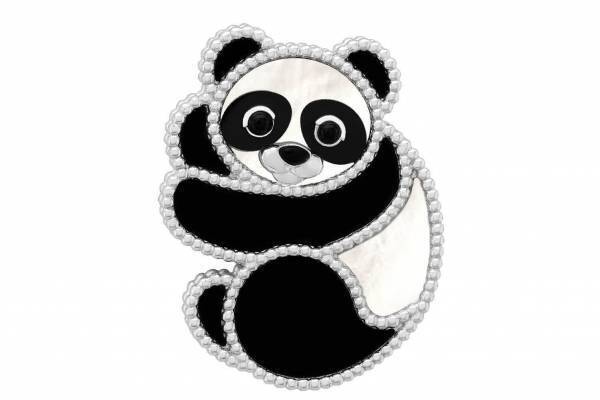 ヴァン クリーフ＆アーペル「ラッキー アニマルズ」ジュエリーに新作、パンダや馬のクリップ