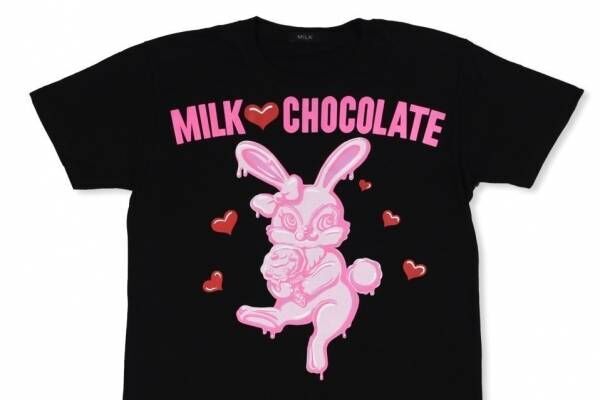 ミルク「チョコレートバニー」Tシャツ、大丸札幌店限定“うさ耳”ソフトクリームも