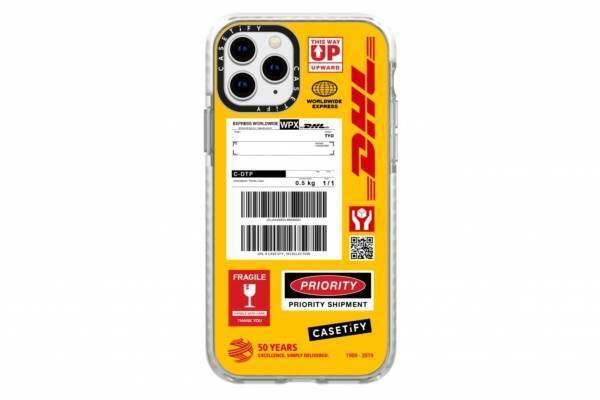 「DHL×ケースティファイ」運送状付きiPhoneケースやAirPodsケース、リステアで再販