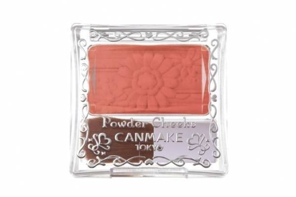 キャンメイク「パウダーチークス」に限定色、ゴールドパール煌めくメロウピーチ＆ヘーゼルブラウン