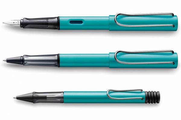 ドイツ筆記具ブランド・ラミーの「アルスター」に新色トルマリン、万年筆・ローラーボール・ボールペンで