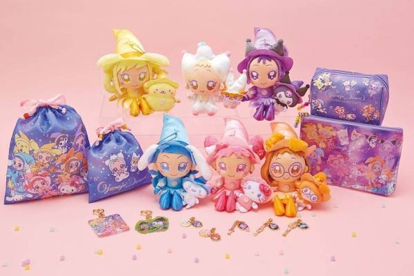 サンリオ「おジャ魔女どれみ」コラボグッズ、ハローキティやシナモロールがおジャ魔女に変身