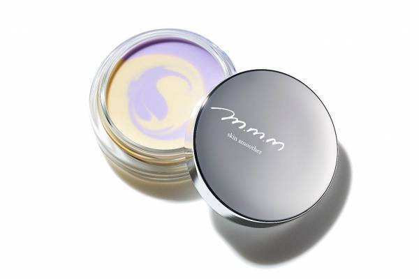 マーブル模様の“塗るあぶらとり紙”「ムー スキンスムーザーPW」春限定ラベンダー×イエロー