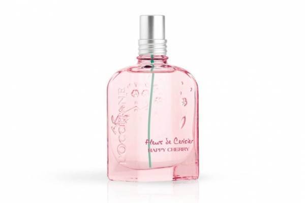 ロクシタン“桜と果実”が香る春限定香水＆ボディケア「ハッピーチェリー」オードトワレやハンドクリーム