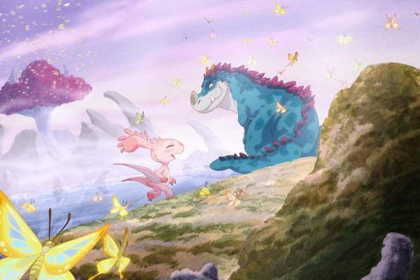 アニメ映画『さよなら、ティラノ』人気絵本「ずっとずっといっしょだよ」が原作、音楽に坂本龍一