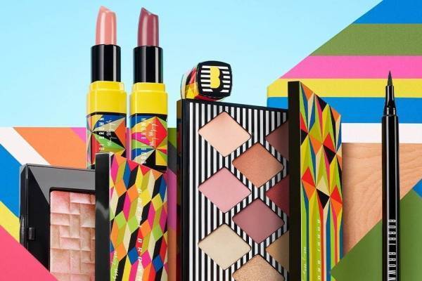 ボビイ ブラウン“絵の具”を塗るように楽しむ9色アイパレット、英国アーティストとコラボ