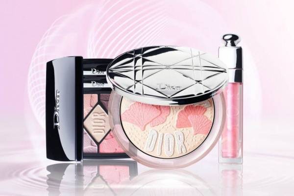 ディオール“日本庭園”着想「イチョウ」のピンクコスメ、リップ マキシマイザー“サクラ”限定色も