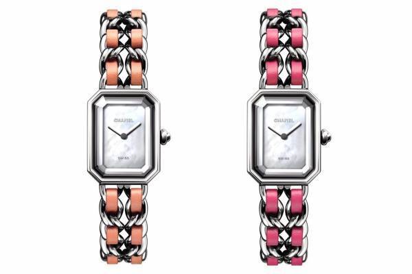 シャネルの腕時計「プルミエール」“ピンクレザー”ブレスレットの限定モデル