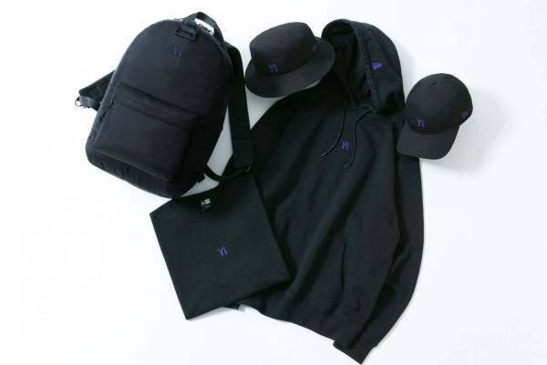Y's×ニューエラ“パープル”ロゴの「9THIRTY」キャップ、初のバケットハット＆半袖Tシャツも