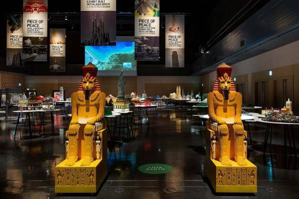 レゴブロックで作った世界遺産の企画展「PIECE OF PEACE」第4弾が渋谷・池袋パルコで