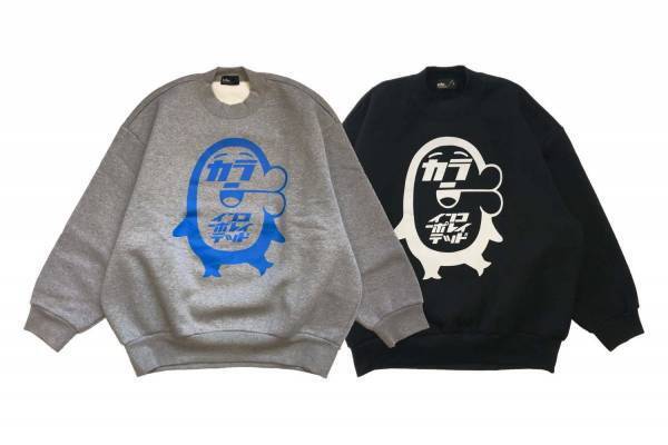 kolor「イルカのイルカくん」Tシャツやスニーカー登場、ボブネミミッミ手掛けるAC部とコラボ