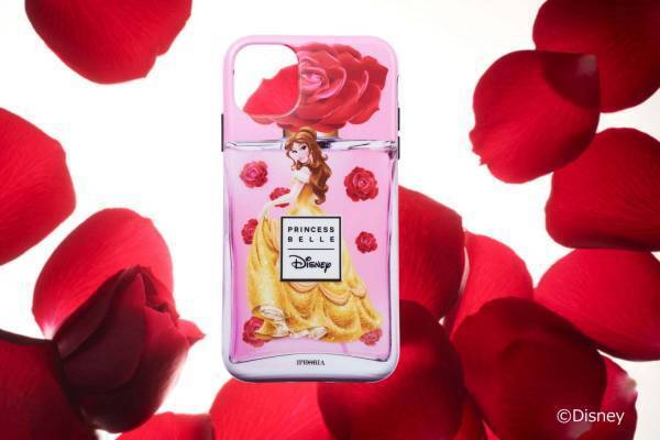 ディズニープリンセス主役の「アイフォリア」iPhoneケース、ベルやシンデレラが“香水ボトル”に