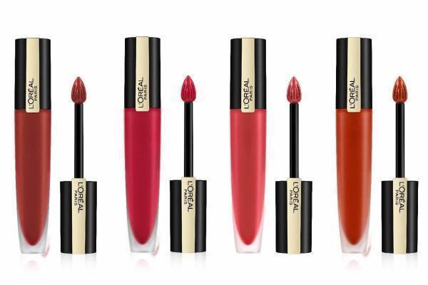 ロレアル パリの“透け感マットリップ”「ルージュシグネチャー」新色、軽やかレッドカラー