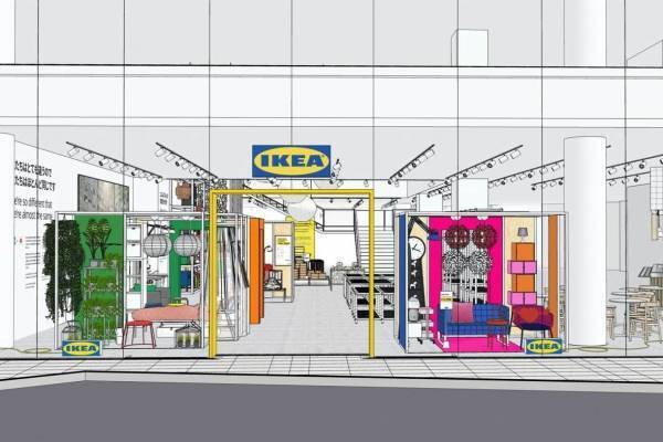イケア初の都心型店舗「イケア 原宿」ウィズ原宿にオープン、スウェーデンの味を楽しめるカフェも