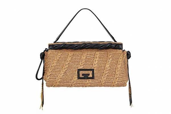 ジバンシィ新作ハンドバッグ「ID93」ツイストストラップ×ダブルGを刻んだソフトボディ