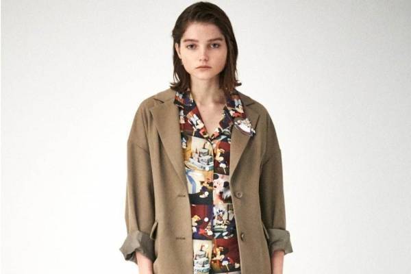 マウジーのディズニーコレクションに20年春の新作 -総柄シャツやワッペン付きパーカー、初の腕時計ほか