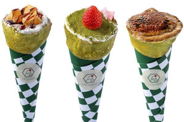 日本茶クレープ専門店「OCHABA(オチャバ)」東京・浅草に、わらび餅や団子を合わせた和クレープ