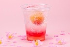 京都の梅体験専門店「蝶矢」から、ピンク色のジュレが舞う春限定の梅＆桜ドリンク