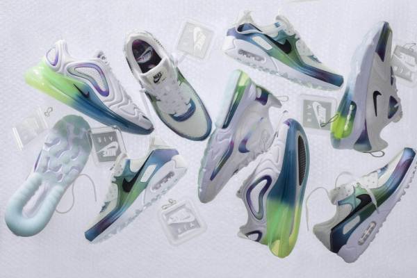 ナイキ“バブル”モチーフのナイキ エア マックス、爽やかグラデカラーの新スニーカー