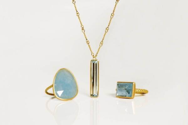 トーカティブから3月の誕生石「アクアマリン」の1点物ジュエリー、東京＆名古屋に限定ショップ