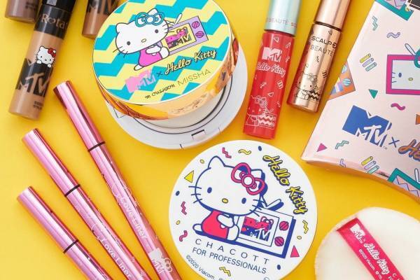 人気プチプラコスメ「MTV×ハローキティ」限定デザインに、ミシャやラブライナーとコラボ