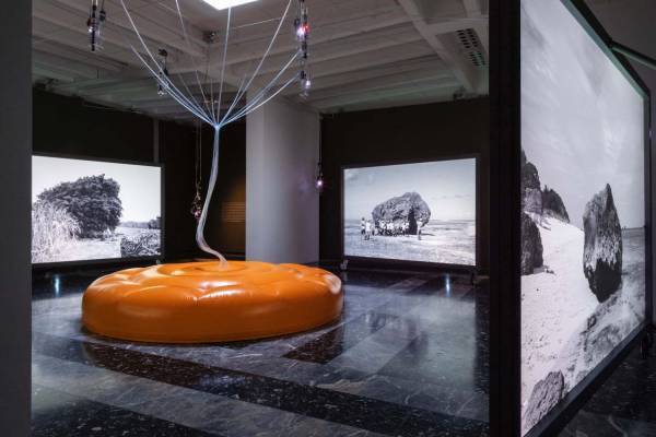 京橋・アーティゾン美術館「Cosmo-Eggs｜宇宙の卵」展、映像・音楽・言葉の重なりで問う“共存”