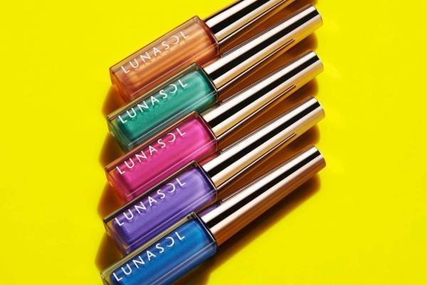 ルナソル夏コスメ、鮮やかネオンカラーのリクイドアイライナー＆ジェルオイルリップ限定色