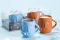 「はにわぷりん」ホワイトデー限定のチョコ×アールグレイ味、ブルー＆オレンジの“はにわ”カップ