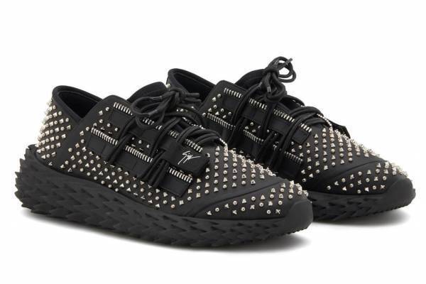 ジュゼッペ ザノッティ“ウニ”着想スニーカー新作、立体的な棘ソール - メタリックやパイソン柄も