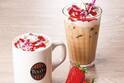 タリーズコーヒー“練乳かけいちご”イメージ春限定ドリンク「いちごミルクカフェラテ」