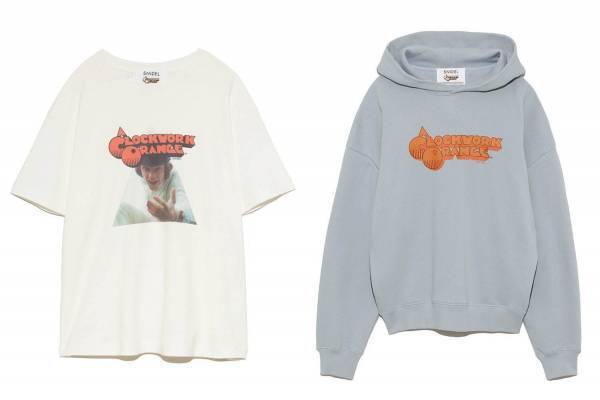 スナイデル×『時計じかけのオレンジ』映画アートワークを配したTシャツ・パーカー・トート発売