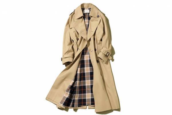 ビューティフルピープルのウィメンズ“Aライン”トレンチコート＆サコッシュ、ステュディオス限定で