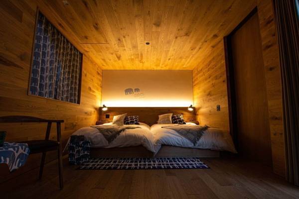 サウナ付き宿泊施設「サウナスイートキャビン」埼玉・入間郡に、北欧インテリアやジャグジー