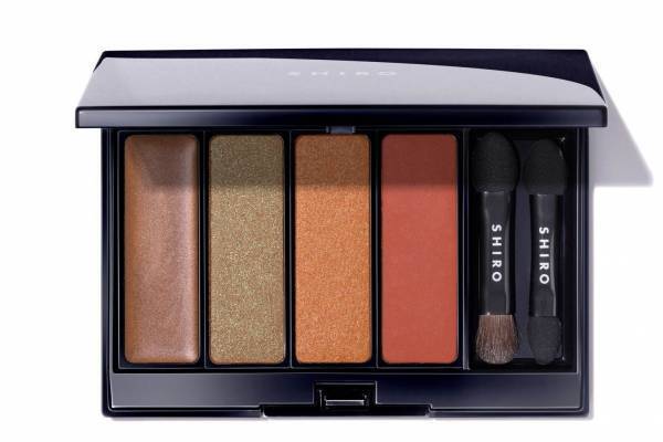 SHIRO「ジンジャーアイシャドウパレット」に限定色、煌めくゴールド＆オレンジ