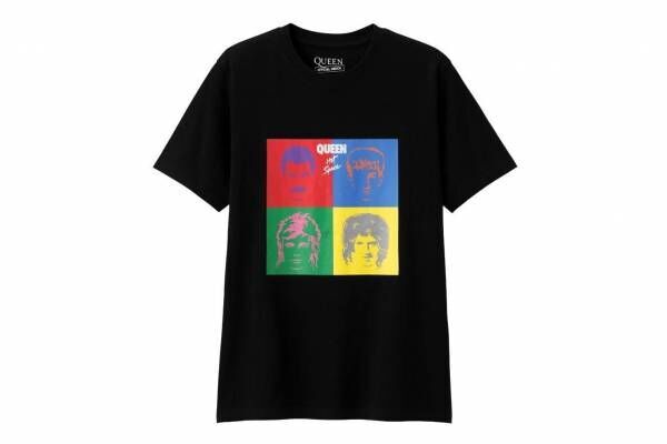 GU×クイーンのコラボTシャツ、「メイド・イン・へヴン」プリントや“レディオガ・ガ”ロゴTなど