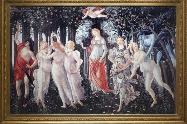 徳島・大塚国際美術館“フィレンツェ”テーマのアートイベント、ボッティチェッリ《春》の花壇や名画ツアー