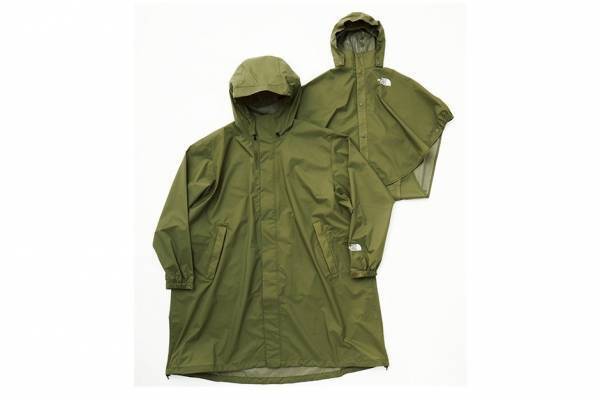 ザ・ノース・フェイスのマタニティウェア、レインコートや軽量の撥水オーバーオールなど