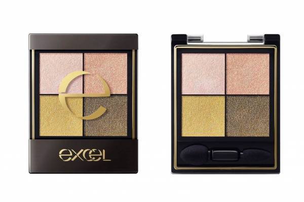 エクセル人気4色アイシャドウパレットに春限定色、爽やかイエロー＆透明感ラベンダー