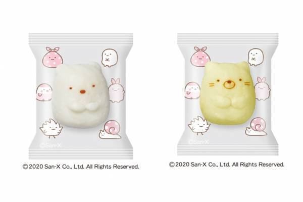 「すみっコぐらし」がかまぼこに変身 - "しろくま"と“ねこ”モチーフの3Dビジュアル