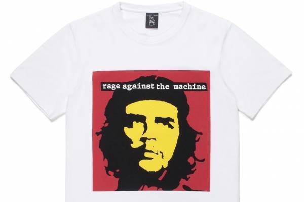 ワコマリア×レイジ・アゲインスト・ザ・マシーンのTシャツ、ジャケ写＆アートワークの大胆プリント