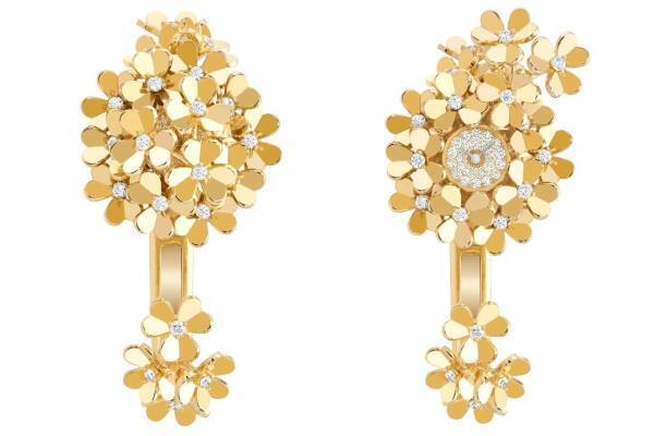 ヴァン クリーフ＆アーペル「フリヴォル コレクション」ブーケから“文字盤”が現れる新作ウォッチなど