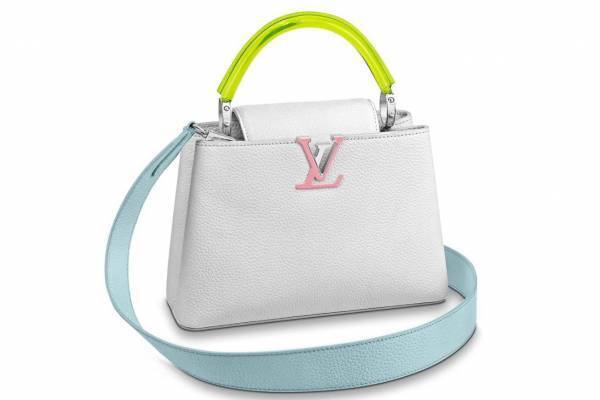 ルイ・ヴィトンのアイコンバッグ「カプシーヌ」新作、ポップなネオンカラー＆プレキシグラスのハンドル