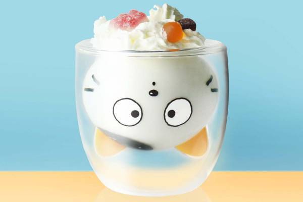 ドリンクを注ぐと「タマ＆フレンズ」が現れる！ダブルウォールグラスが東京・大阪などロフト6店舗に