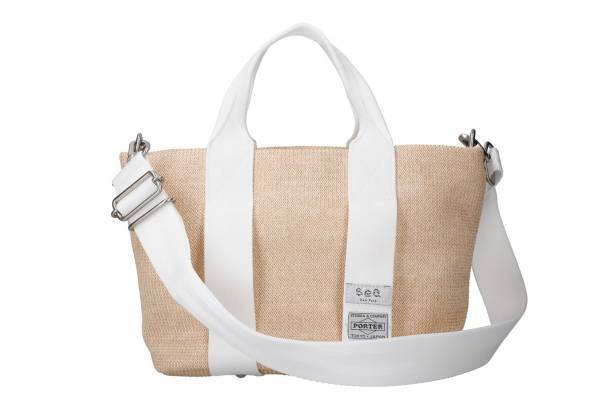 シー ニューヨーク × ポーター、ボーダー柄のPVCトート＆カラフルなナイロンウエストバッグ