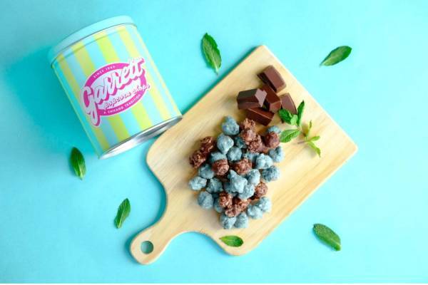 ギャレットポップコーン限定「チョコミント」ペパーミント風チョコをコーティング