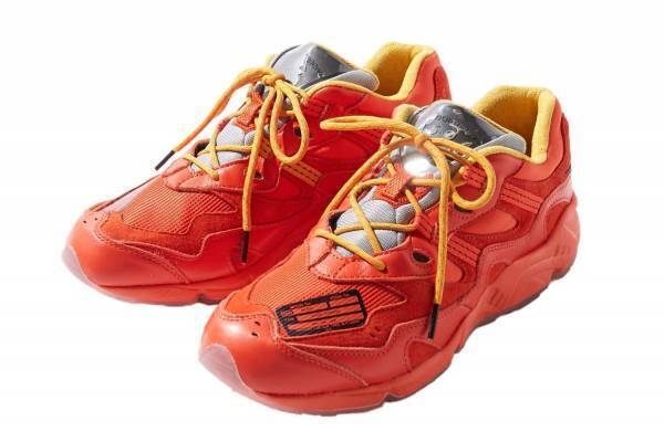 N.ハリウッド×ニューバランスのスニーカー「ML850」米海軍のライトから着想のレスキューオレンジ