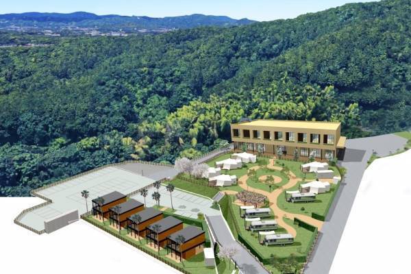 宿泊施設「いいづかスポーツ・リゾート ザ・リトリート」福岡に、自然の中で楽しむグランピングやスポーツ