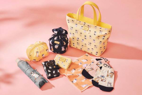 ポール & ジョー アクセソワから“サングラスをかけた猫”プリントの新作雑貨