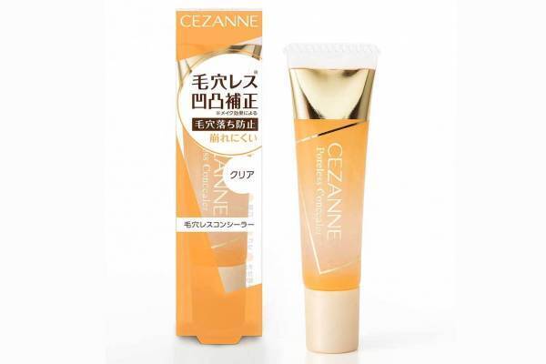 セザンヌ新作「毛穴レスコンシーラー」凹凸毛穴をなかったことに!?パール入りでトーンアップも